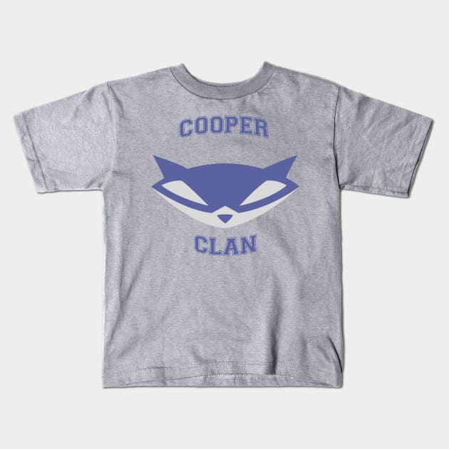 Cooper Clan Kids T-Shirt by AmberRosin